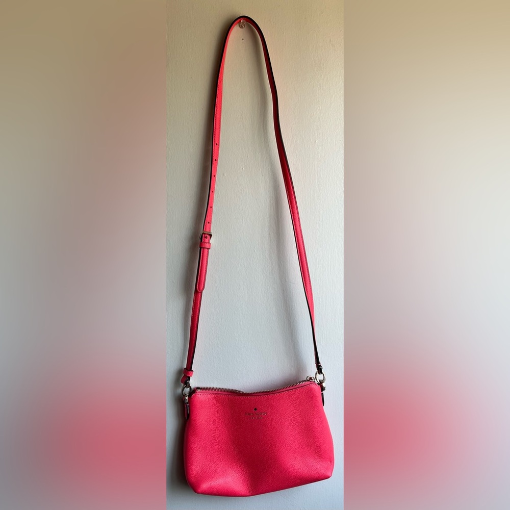 NWOT Kate Spade Vibrant Coral Crossbody Bag